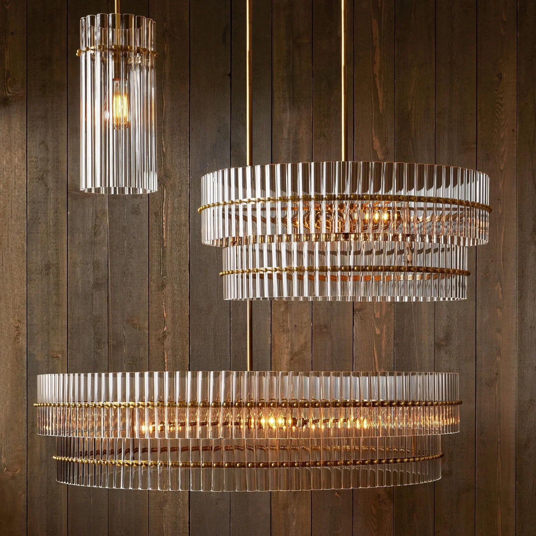Elegant Macy Crystal Round Chandelier - Modern Ceiling Light Fixture for Dining Room, Living Room & Bedroom Decor | Dimmable LED Lighting for Home & Wedding Venues