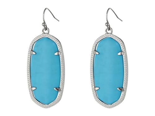 Rhodium/Turquoise