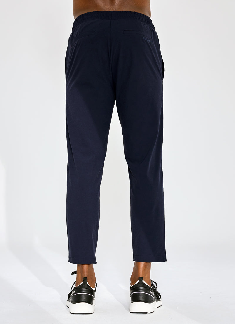Men's Stretchable Elastic Waist Jogger Pants - Comfortable Casual & Workout Pants for Running, Gym, Lounge & Travel
