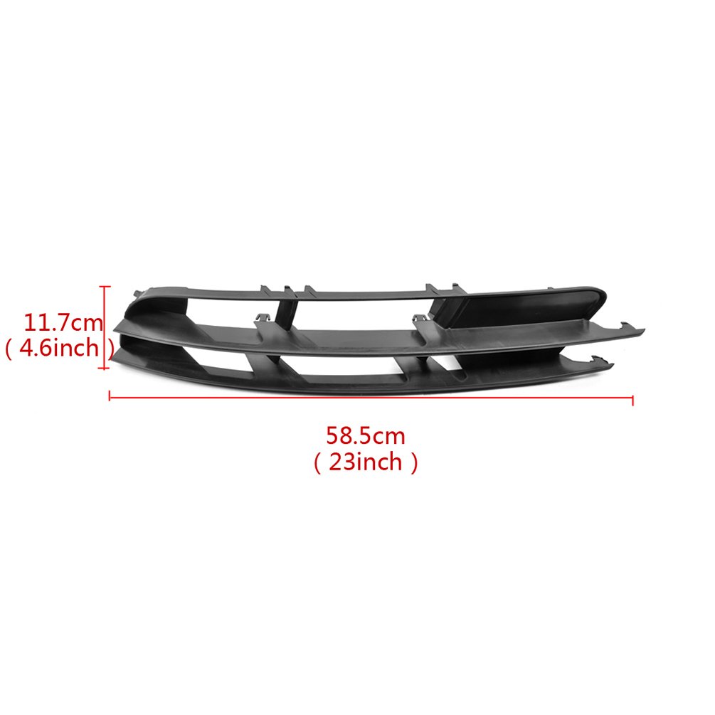 Audi Q7 2006-2009 Black Bumper Grilles - Left & Right for Off-Road Protection