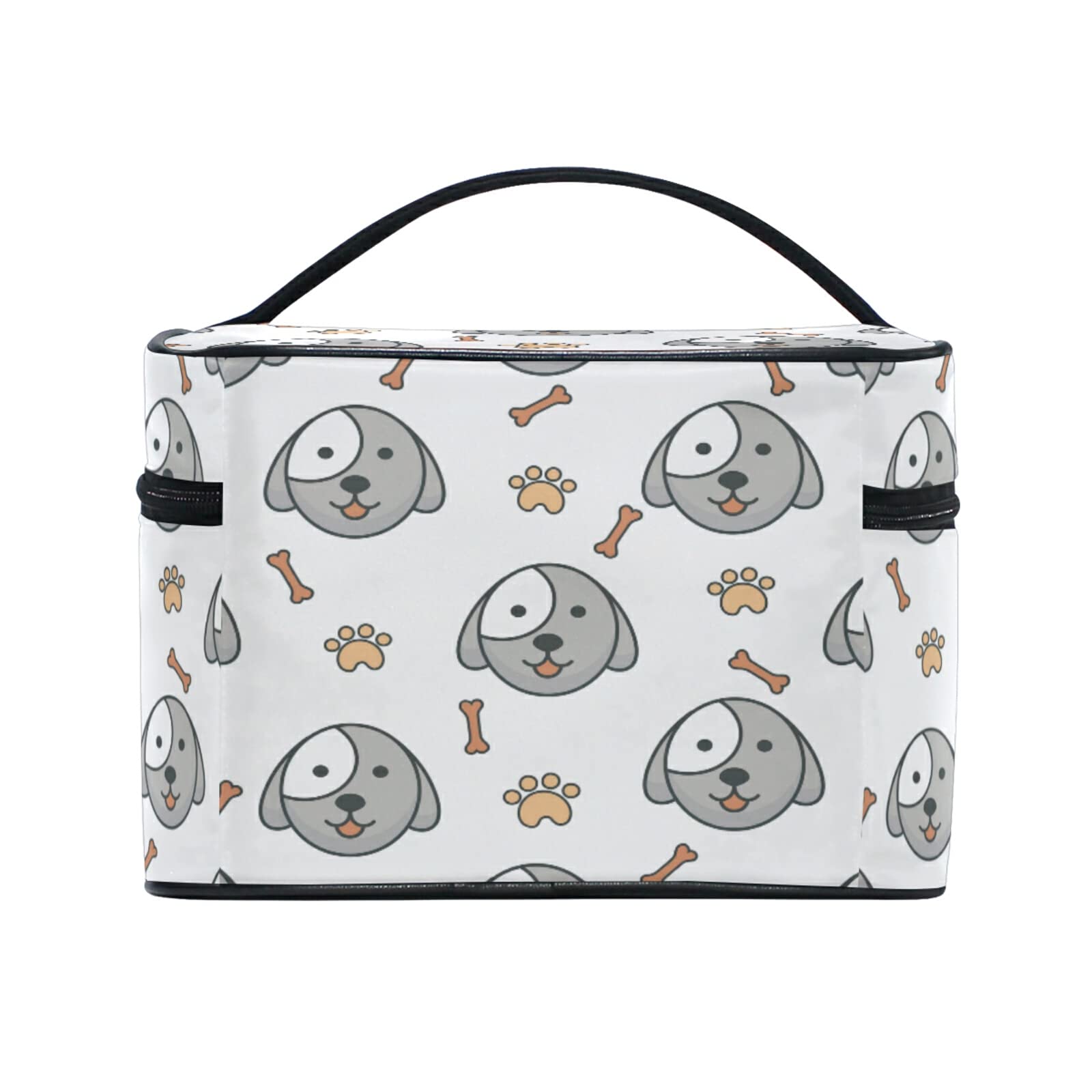 Adorable Pet-Themed Makeup Bag for Women - Cute Dog Bone Cosmetic Pouch & Travel Toiletry Organizer | Perfect for Travel, Gym, and Daily Beauty Essentials Storage