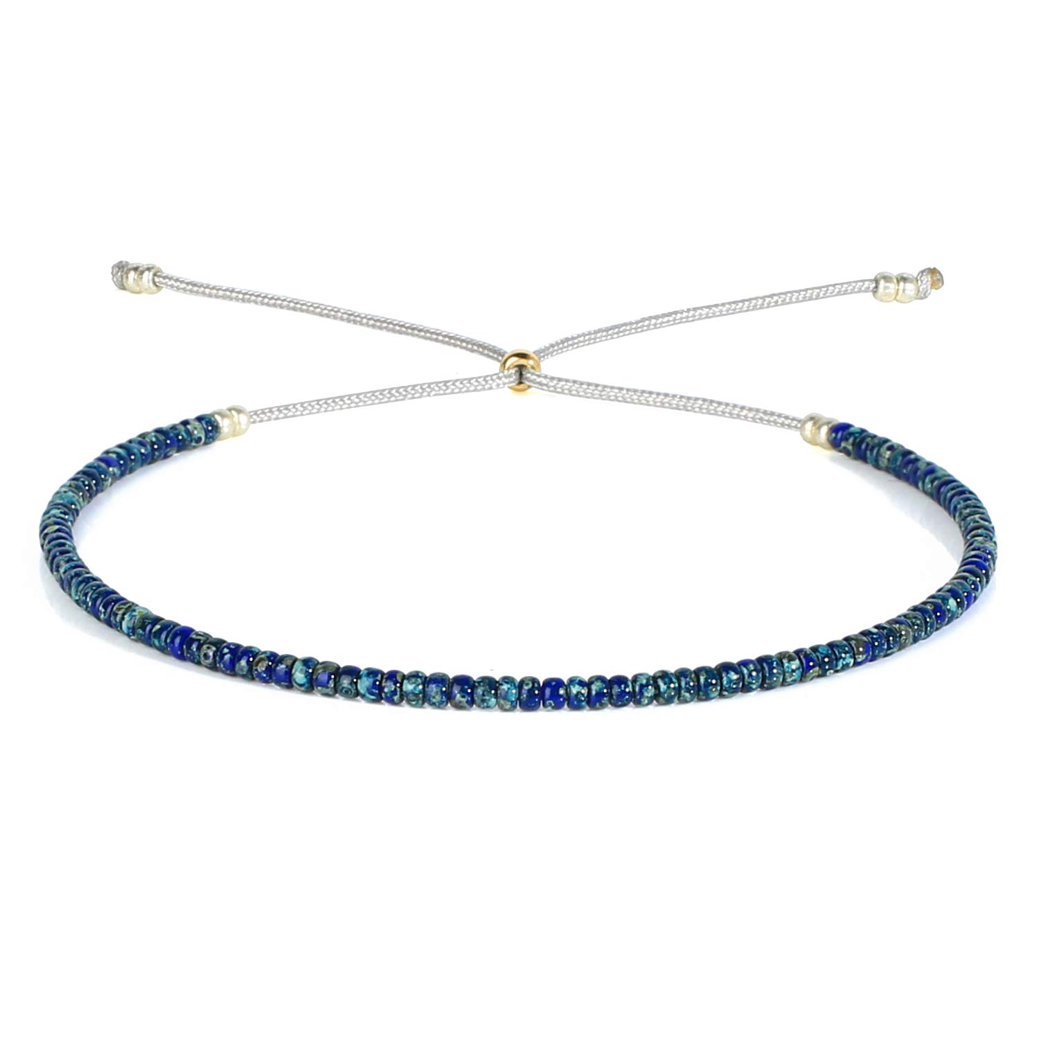 Colorful Beaded Friendship Bracelets for Women - Trendy Thin Strand Fashion Jewelry - Perfect for Gifts, Parties, and Everyday Wear