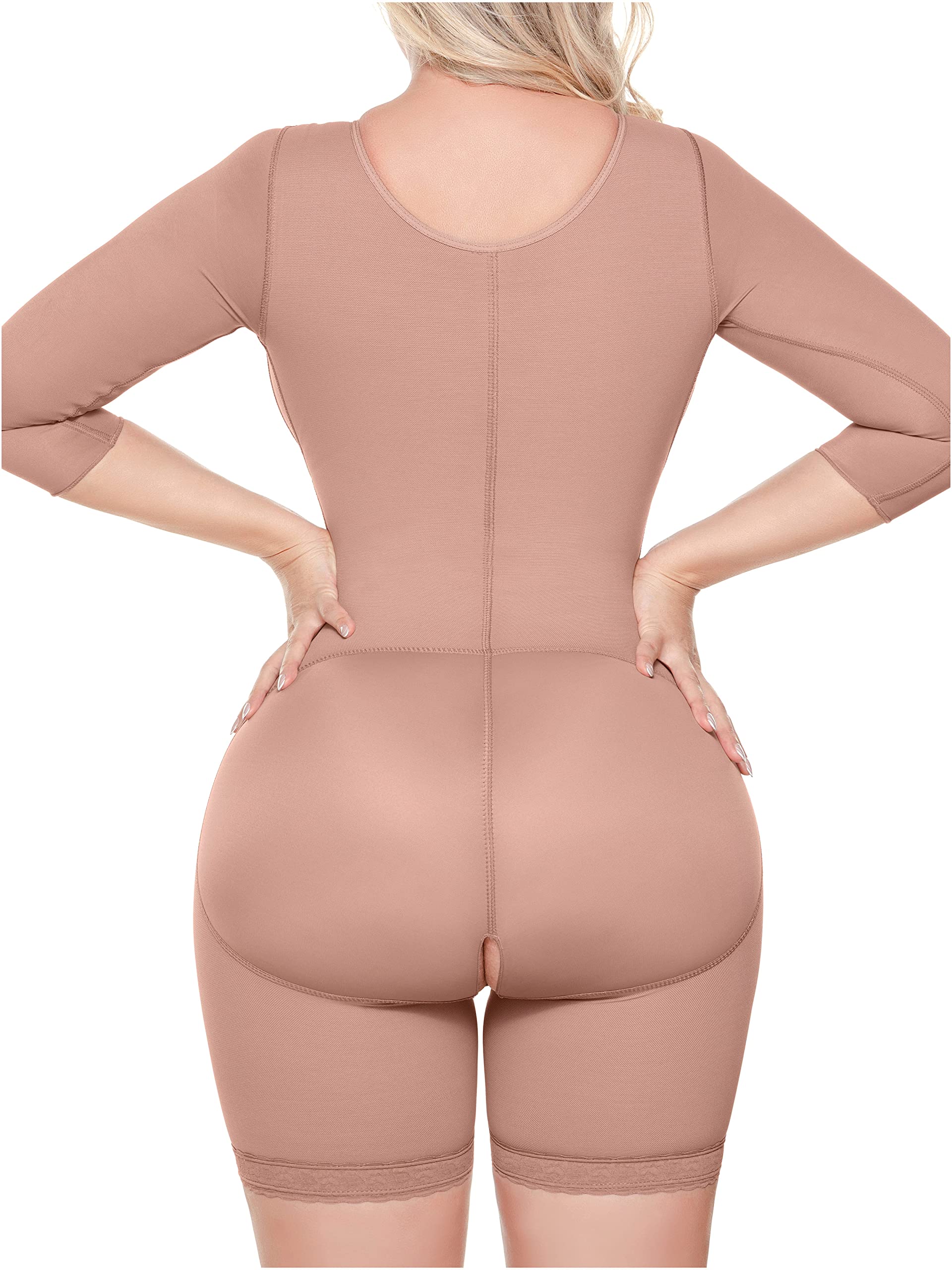 Sonryse Post-Surgery Fajas Colombianas Stage 2 BBL Compression Garment - Women's Body Shaper for Tummy Control & Waist Training | Perfect for Recovery After Liposuction, BBL Surgery & Everyday Shapewear