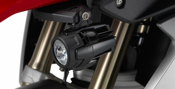 BMW R1200GS WC (2017 & Newer) LED Driving Light Kit - High-Performance Motorcycle Auxiliary Lights for Off-Road Adventure & Night Riding