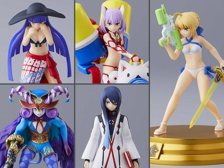 Fate Grand Order Duel Collection Vol.6 - Set of 6 Trading Figures - Anime Collectibles for Display & Gifts - Perfect for Home Decor, Office Display, and Anime Fan Collections