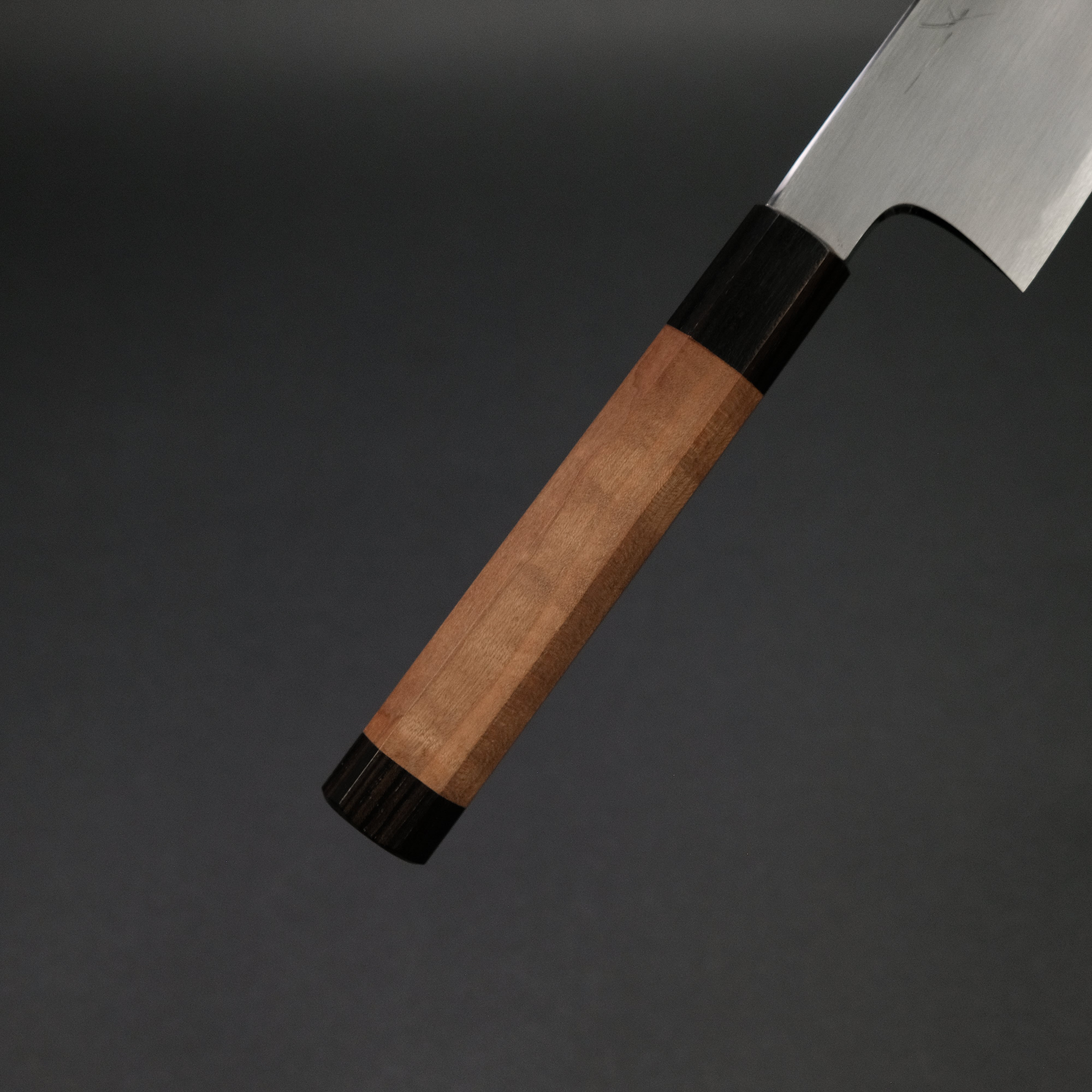 Hitohira Gorobei Rikichi Blue #2 Kasumi Gyuto 240mm Japanese Chef Knife with Cherry Wood Handle - Perfect for Sushi, Meat Cutting & Professional Kitchen Use