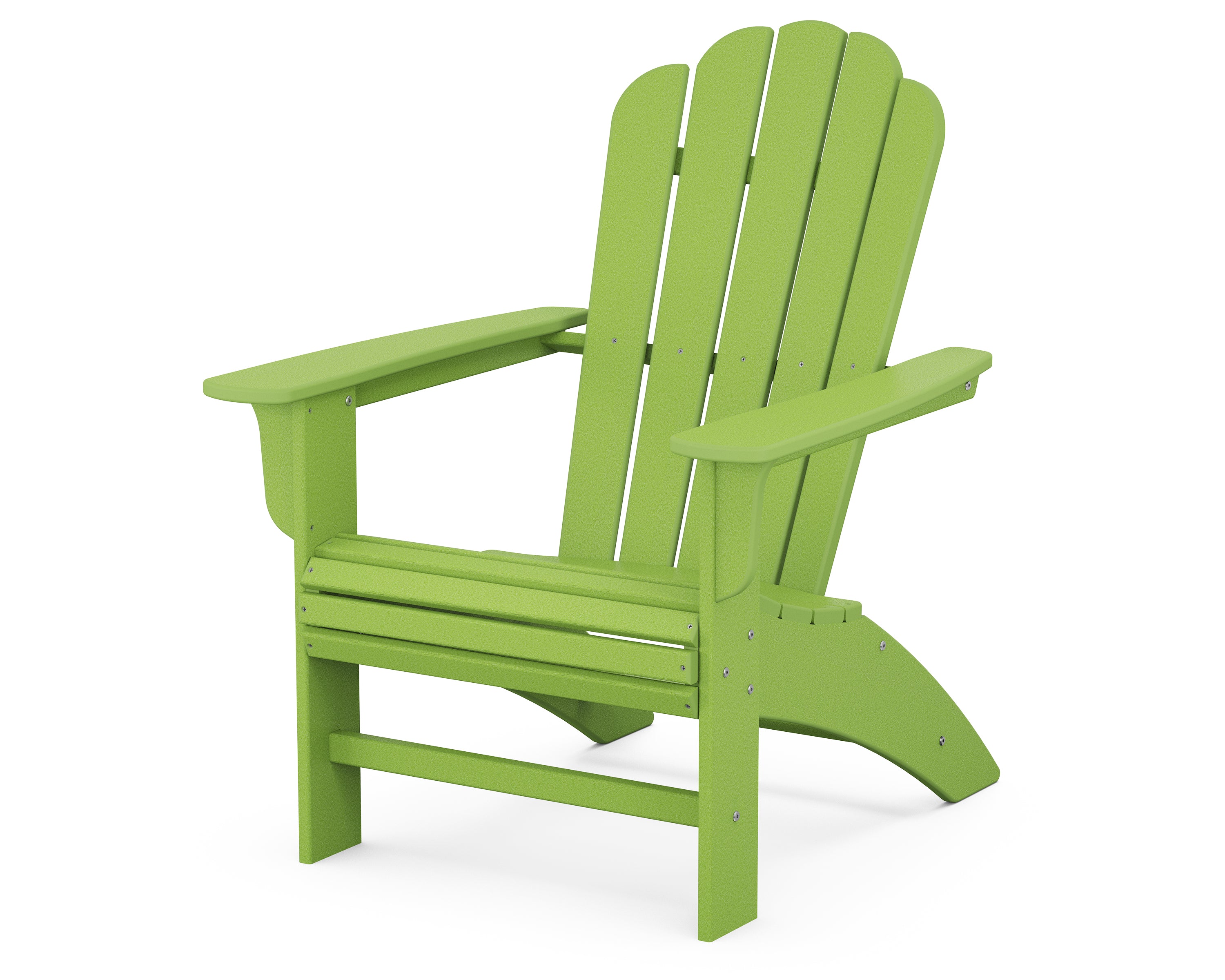 POLYWOOD Country Living Cottage Curveback Adirondack Chair - Outdoor Patio Furniture, Durable Recycled Plastic, Weather-Resistant - Perfect for Garden, Poolside & Backyard Relaxation