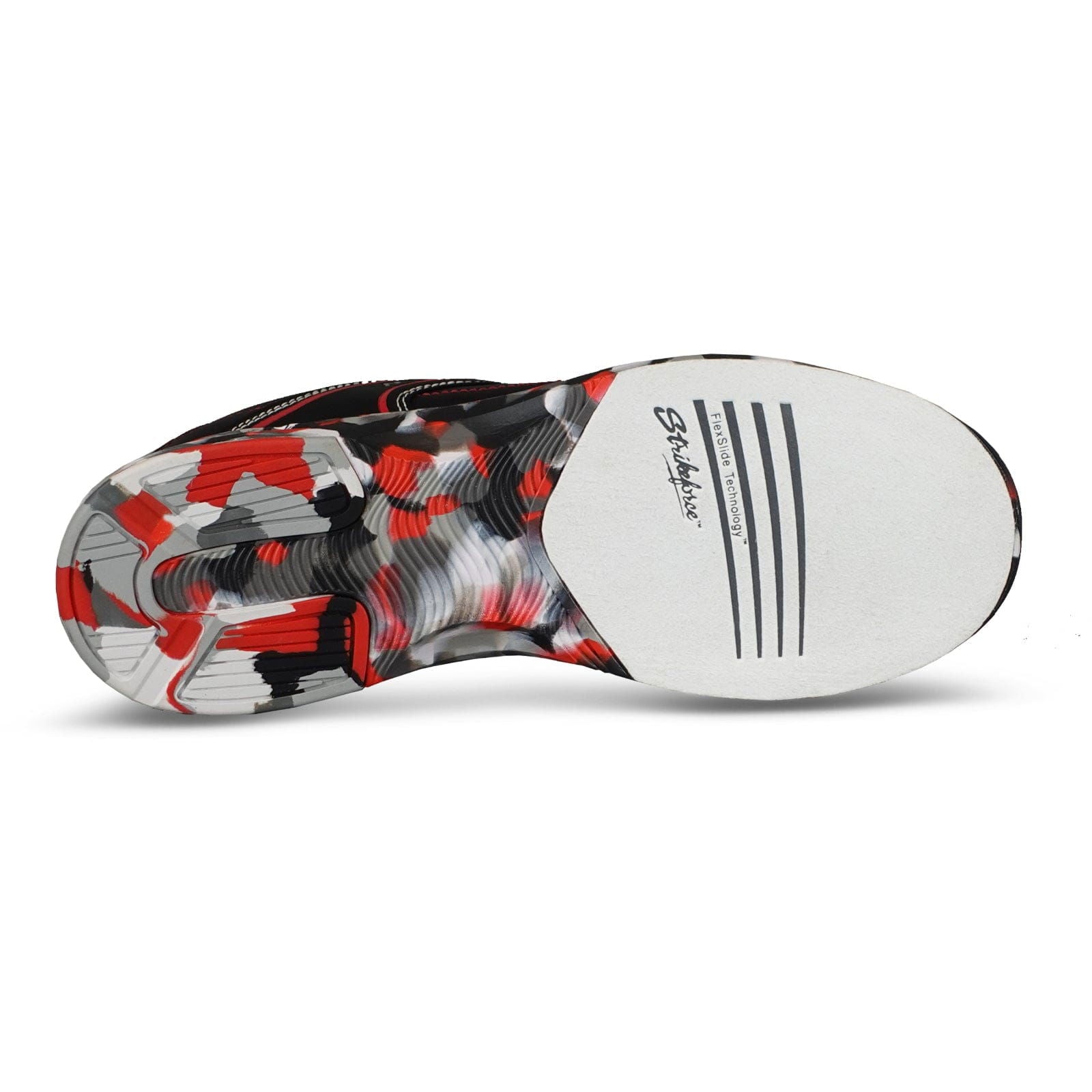 KR Strikeforce Men's Flyer Lite Bowling Shoes - Red/Camo | Lightweight & Comfortable for Competitive & Casual Bowling | Perfect for League Play & Practice Sessions