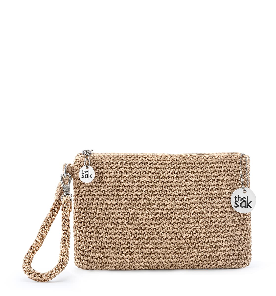 The Sak Crochet Craze Whatever Wristlet - Convertible Crossbody Bag for Women | Perfect for Everyday Use, Shopping & Travel Accessories