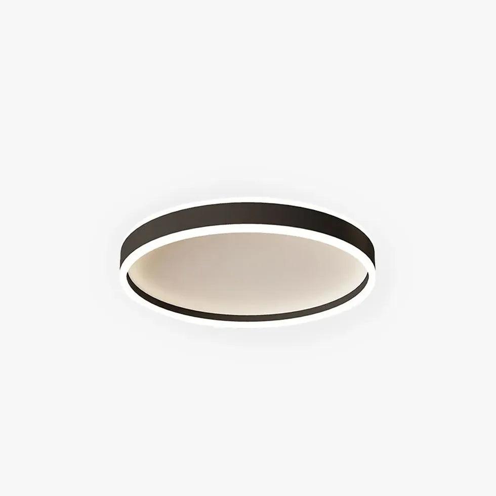 Round Indirect LED Ceiling Light - Dimmable Modern Fixture for Bedroom, Living Room & Dining Room | Soft Ambient Lighting for Relaxation & Home Decor
