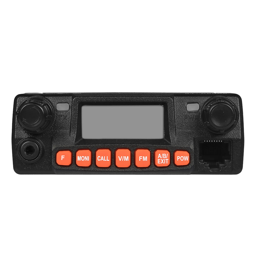 KT 8900R Tri-Band 25W Car Mobile Radio - 144/220/440MHz Amateur Ham Radio Transceiver with LCD Display - Perfect for Off-Roading, Emergency Communication & Long-Distance Driving
