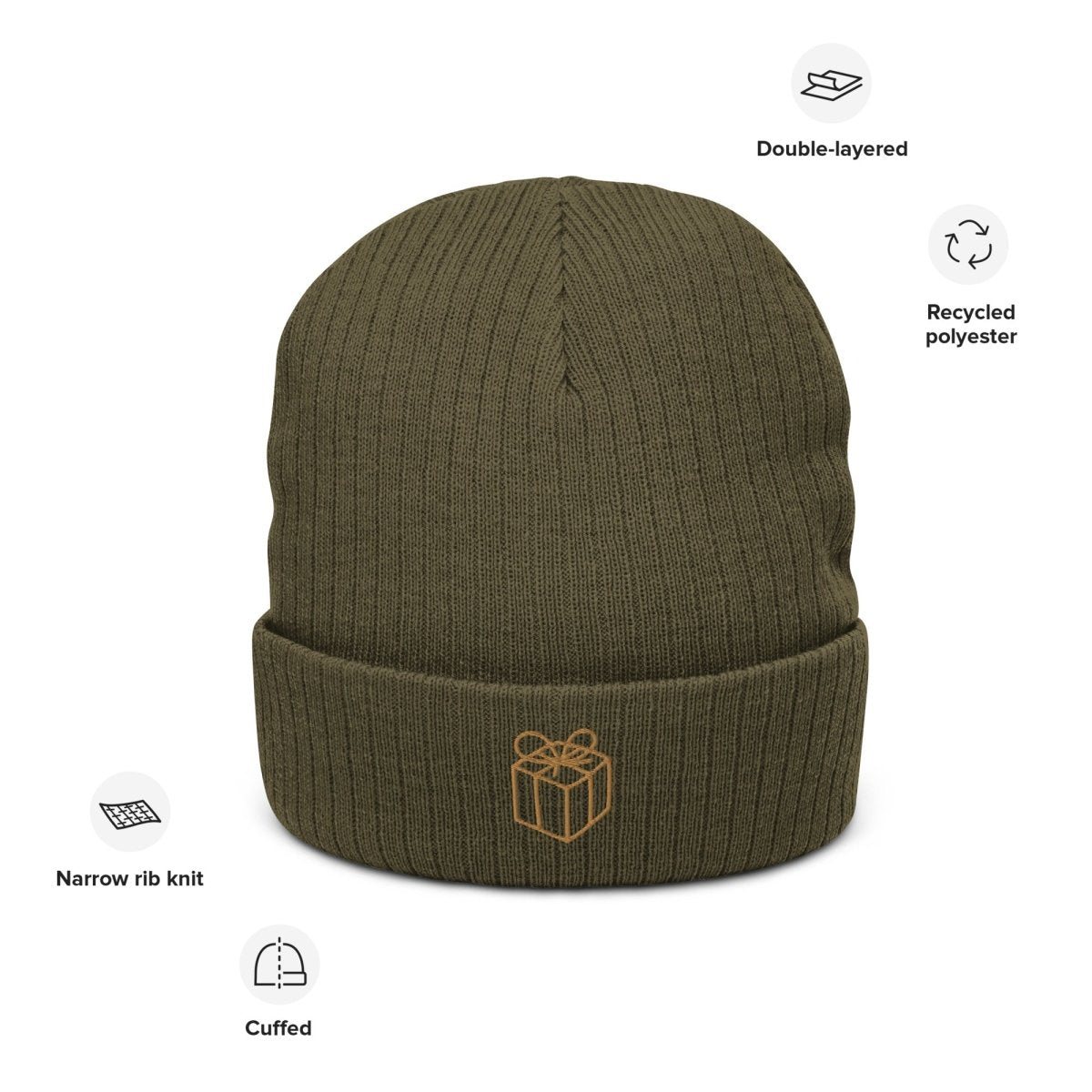 Sobriety Reminder Beanie Hat - Embroidered Motivational Gift for Recovery & Sobriety - Perfect for AA Meetings, Sober Living & Addiction Support Groups