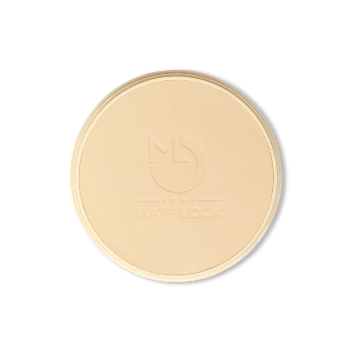 MATT LOOK CC Oil Control Pressed Powder - Long Lasting Matte Finish Makeup for All Skin Types | Moisturizing, Shine Control & Smooth Complexion | Sets Makeup Without Flaws | Perfect for Daily Wear, Office & Special Occasions (20g, Fair)