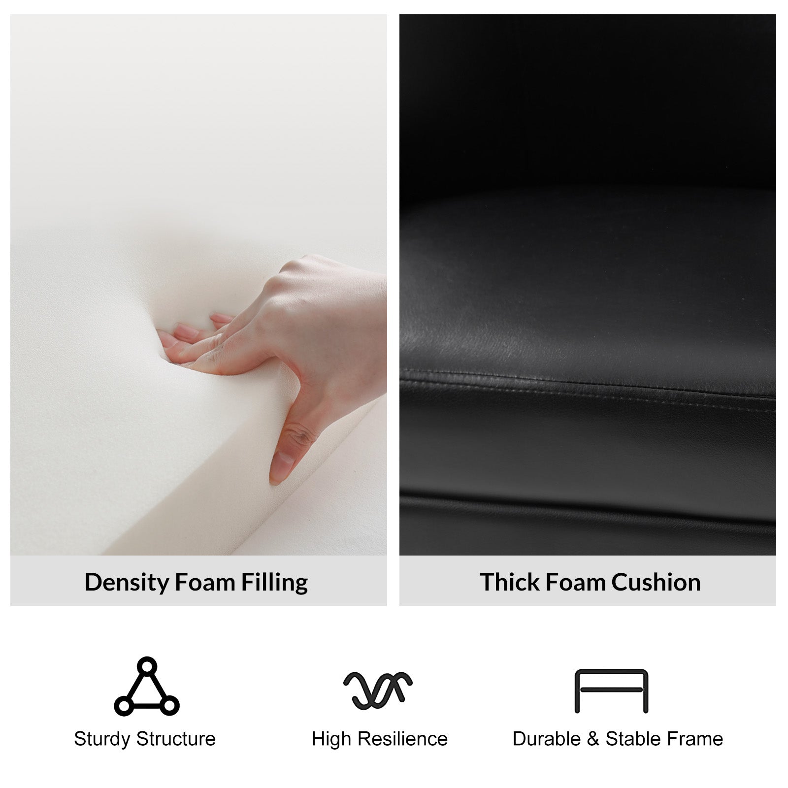 Caesar Classic Modern Office Chair with Elegant Copper Nailheads - Ergonomic Executive Desk Chair for Home & Office Workspace - Perfect for Professionals, Gamers and Remote Workers