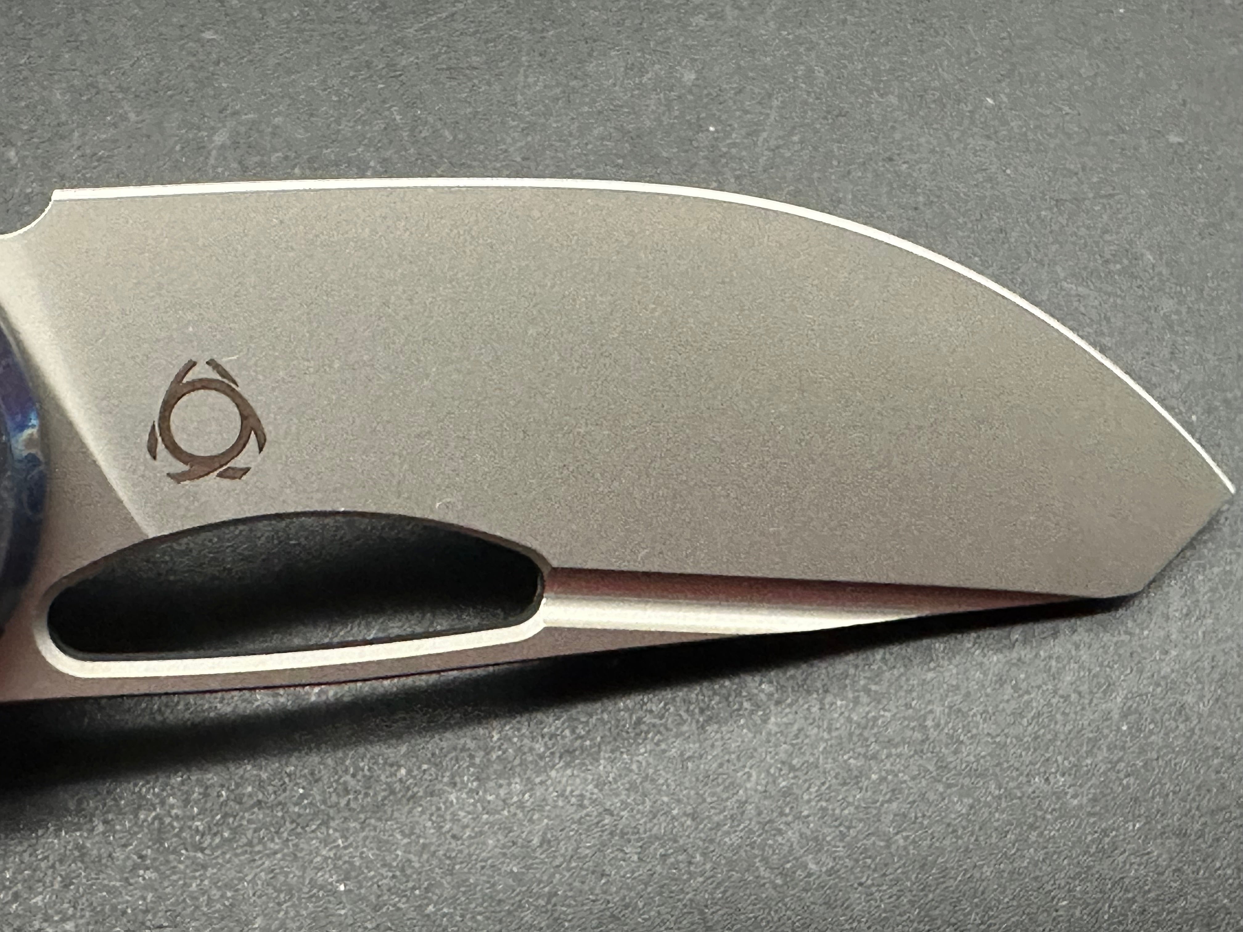 Sixleaf SL 19 Fire Pocket Knife - 20CV Blade & TC4 Titanium Handle - EDC Folding Knife for Camping, Hiking and Outdoor Survival
