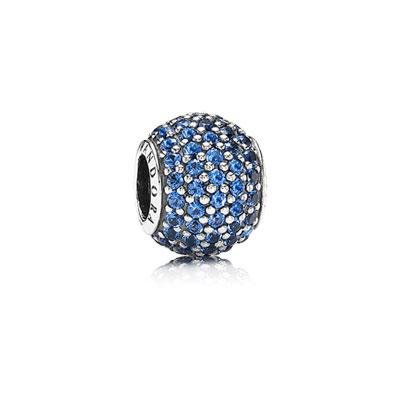 PANDORA Pavé Lights Blue Crystal Bracelet - Elegant Jewelry for Women, Perfect for Parties & Special Occasions