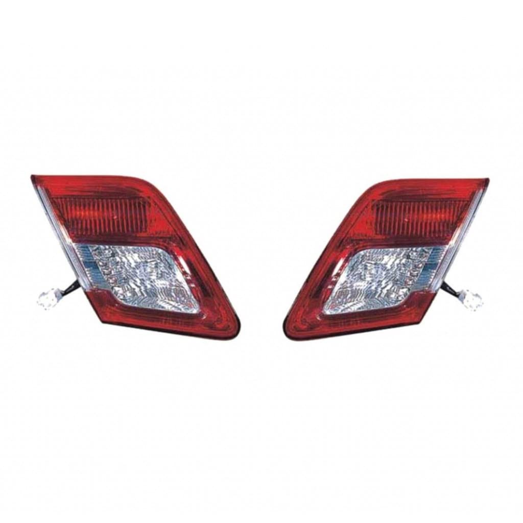 Toyota Camry 2010-2011 Tail Light Assembly Pair - Left & Right Side LED Combination Brake Lights for Sedan Trunk Lid - Replacement for TO2802104, 8159006230 - Perfect for Night Driving & Safety Upgrades
