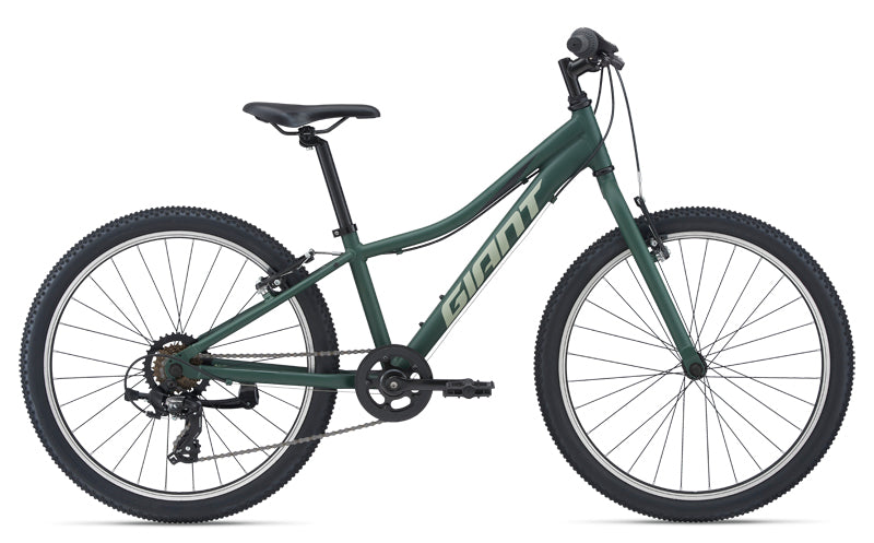 Giant XTC JR 24 Lite Kids Mountain Bike - 24 Inch Wheels, Lightweight Aluminum Frame for Young Riders | Perfect for Trail Riding, Commuting & Outdoor Adventures