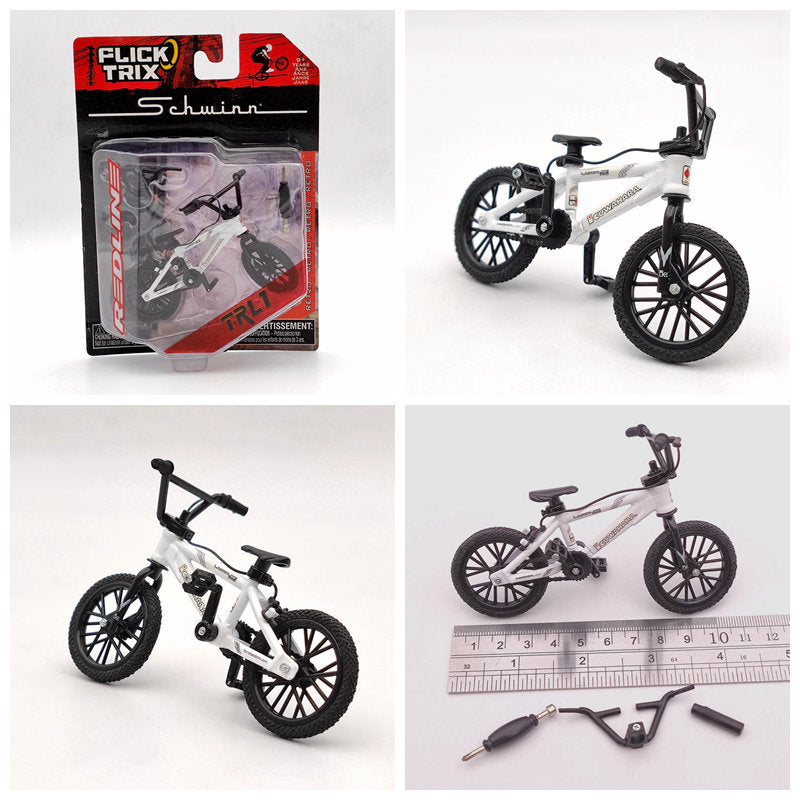 Premium Diecast Finger Bike FLICK TRIX - Miniature BMX Toy Bicycle Model for Kids & Collectors - Perfect Gift for Birthday, Party Favors & Desk Decor