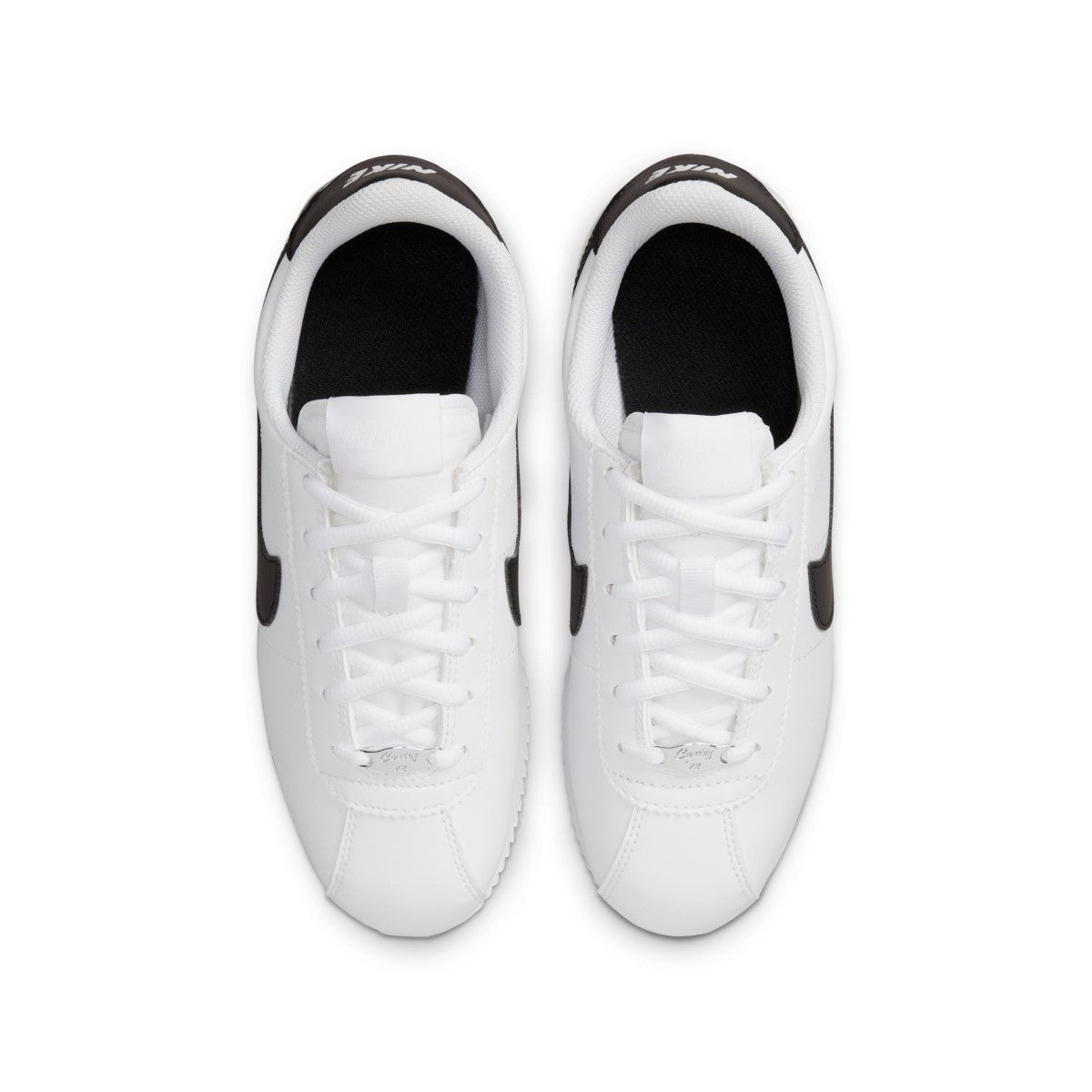 Nike Kids' Cortez Basic Sneakers - White & Lightweight Running Shoes for Boys & Girls - Perfect for School, Sports & Casual Wear