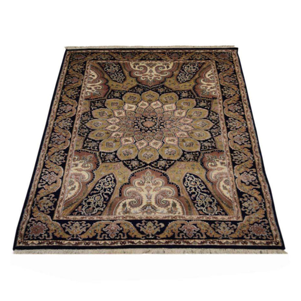 Authentic Geisha Hand Knotted Rug - Premium Japanese Silk Carpet for Living Room & Bedroom Decor