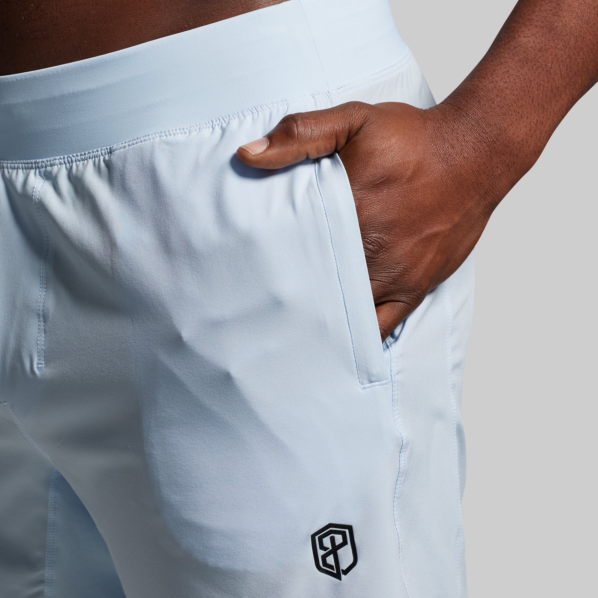Versatile Compression Shorts for Men - 5-Pack Chambray Workout & Running Shorts - Breathable & Moisture-Wicking for Gym, Sports & Outdoor Activities