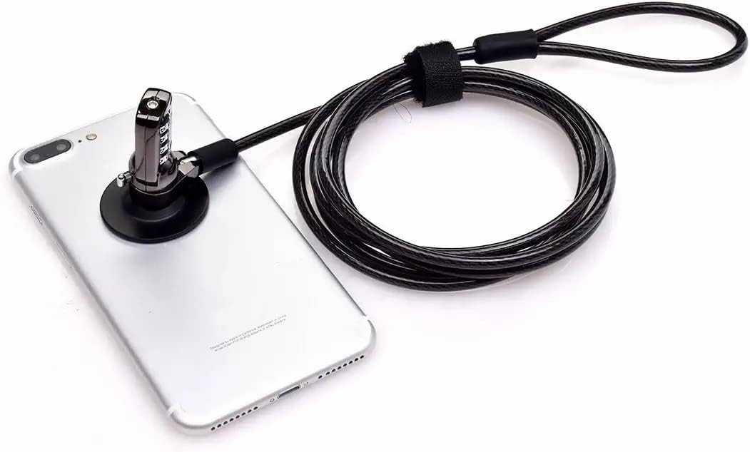 4-Digit Combination Laptop Cable Lock - Anti-Theft Security Lock for iPad, Tablet, MacBook, Dell, HP, Samsung & More (10 Pack) | Perfect for Offices, Schools, Libraries & Coffee Shops