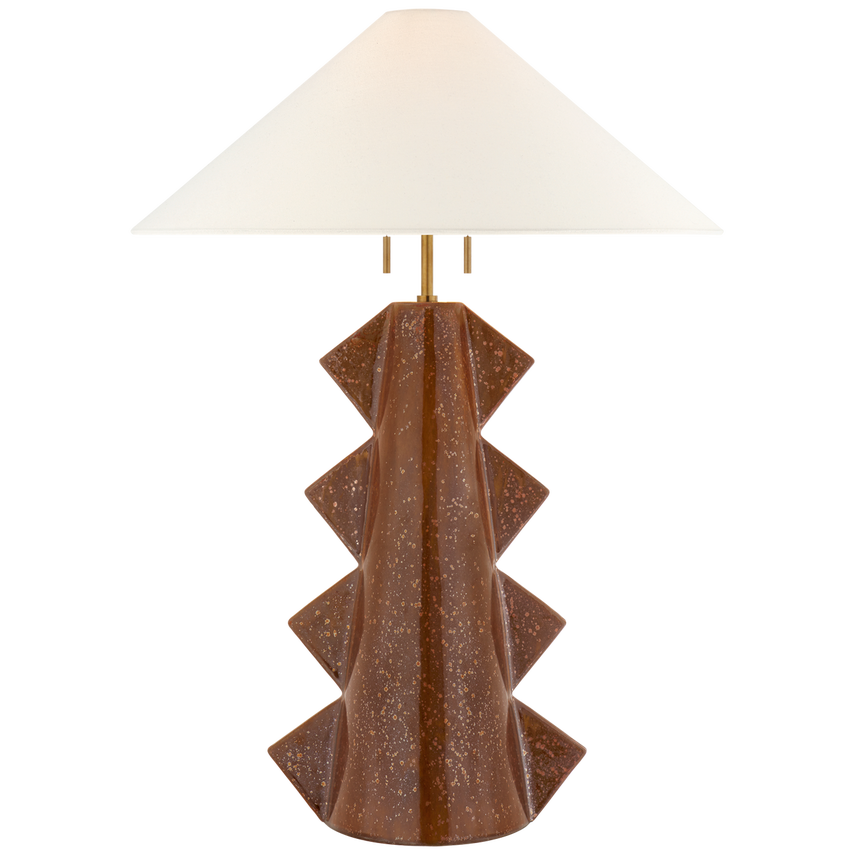 Senso Modern Large Table Lamp - Stylish LED Desk Light for Living Room, Bedroom, and Office - Perfect for Reading, Working, and Ambient Lighting