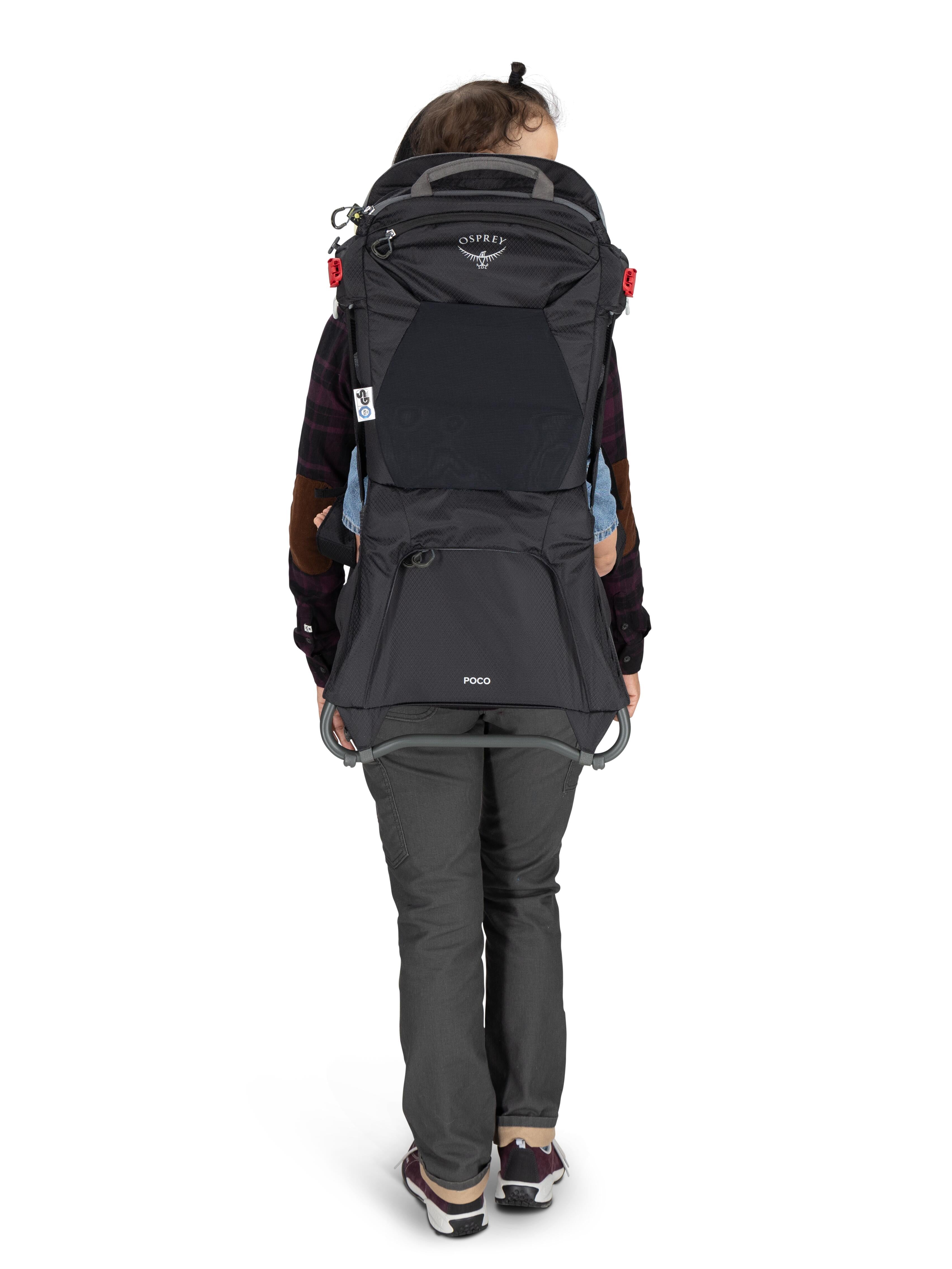 Osprey Poco Premium Child Carrier Backpack - Lightweight & Ergonomic Hiking Baby Carrier for Outdoor Adventures | Perfect for Hiking, Travel & Family Camping Trips