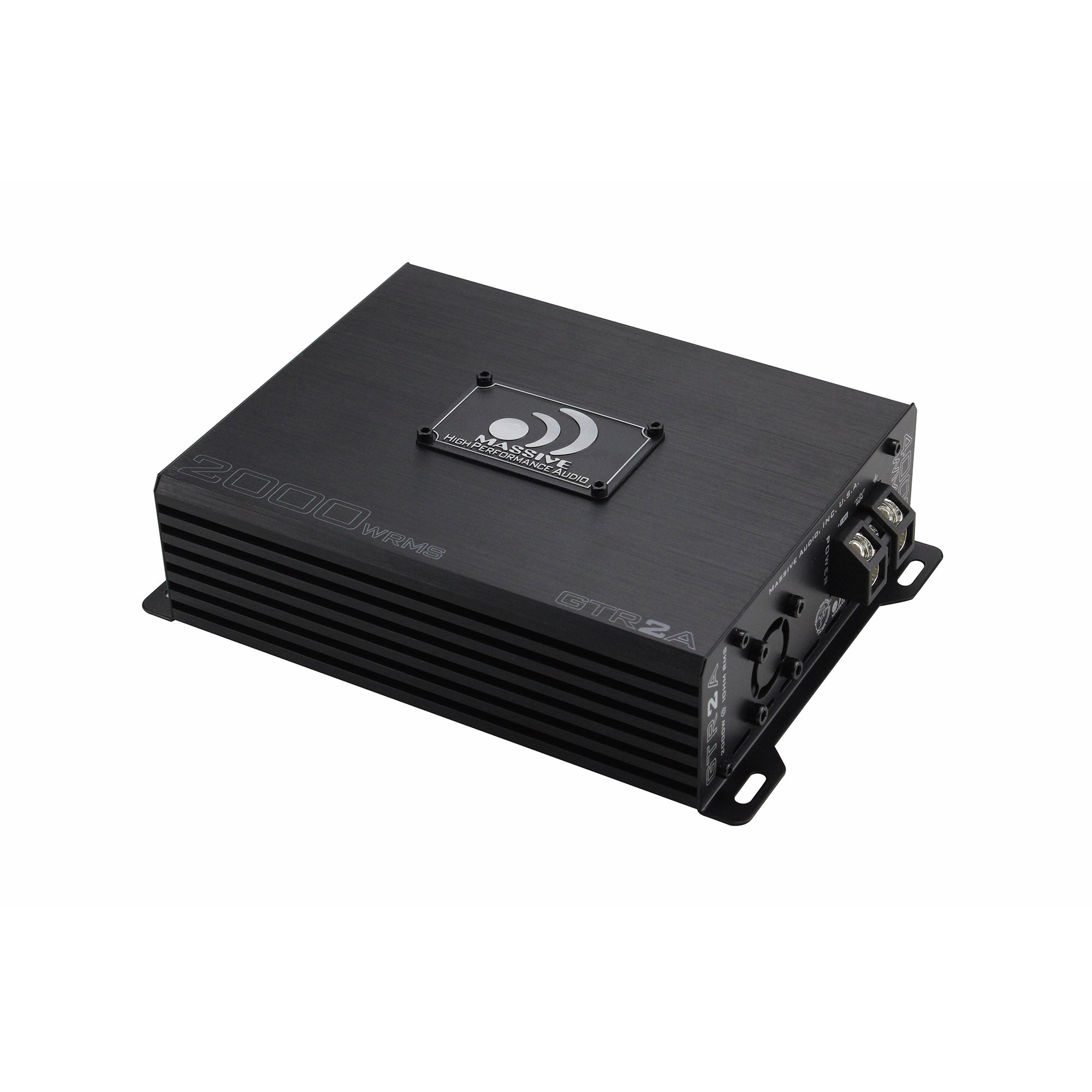 GTR2A 2030 Watt RMS Mono Block Amplifier 1 Ohm GT Series Full Range Car Audio Amp with Bass Remote - Perfect for Car Audio Systems & Bass Boost
