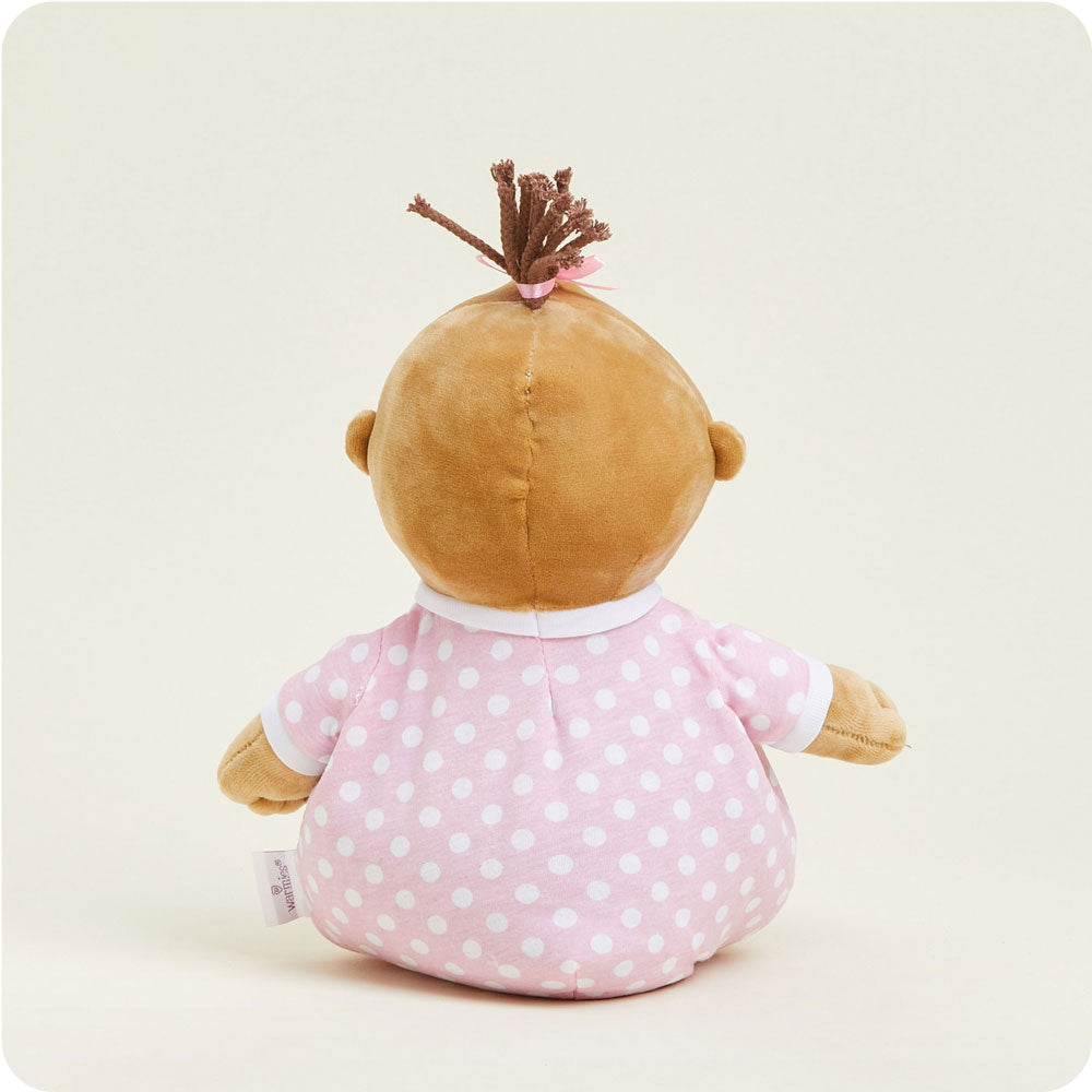 Cozy Baby Girl Warmies Plush Stuffed Animal - Soft & Snuggly for Toddlers & Infants - Perfect for Cuddling, Naptime & Comfort