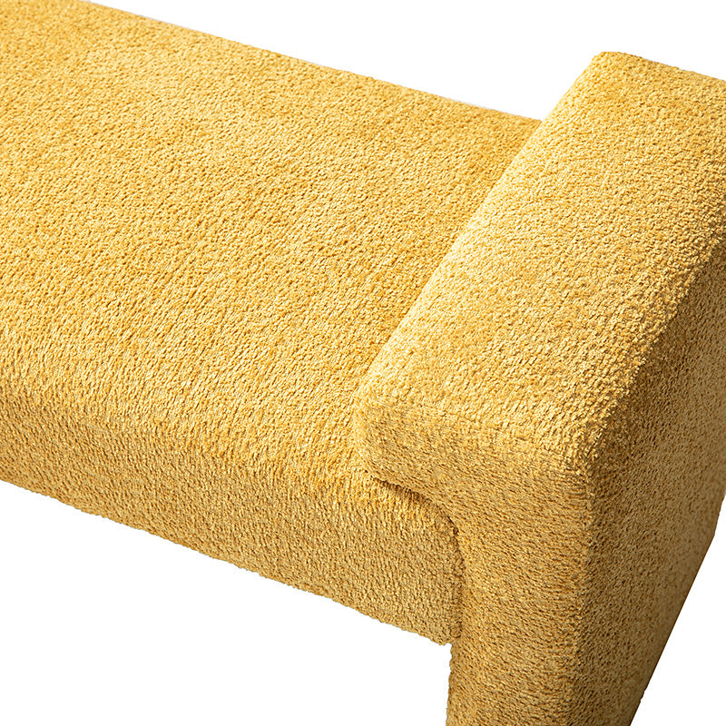 Vittoriano Upholstered Bed Foot Bench - Stylish Storage Ottoman for Bedroom, Living Room & Entryway - Perfect for Extra Seating, Shoe Storage & Home Decor