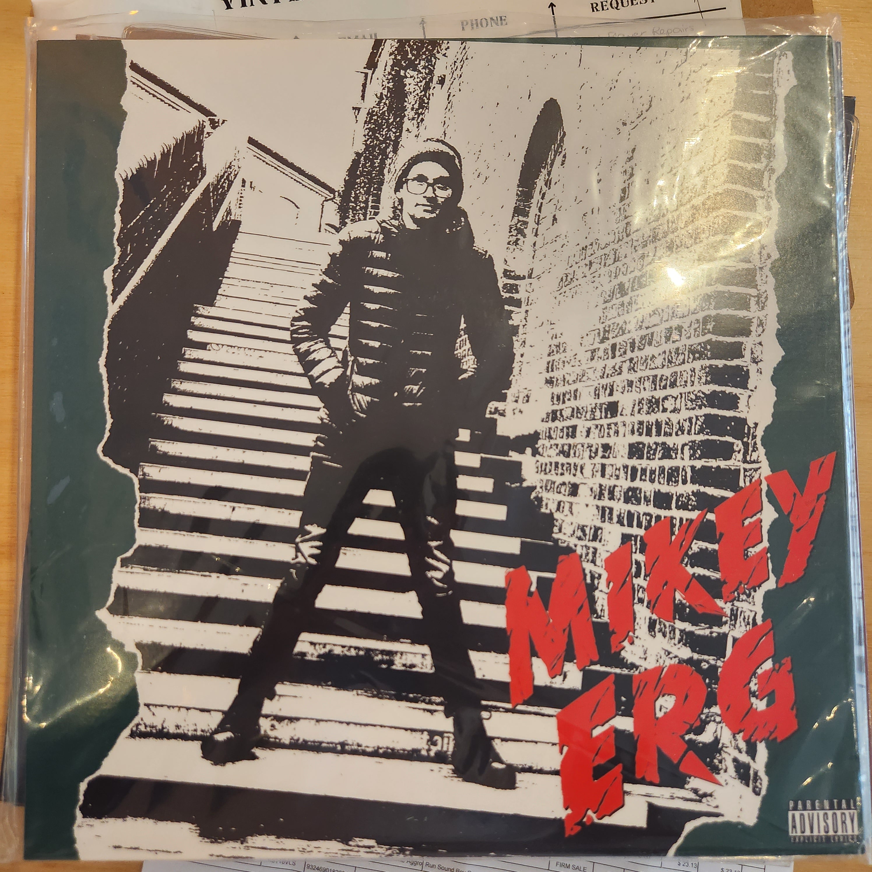 Mikey Erg Vinyl LP - Punk Rock Music Album for Collectors & Music Lovers | Perfect for Home Listening & Record Collections