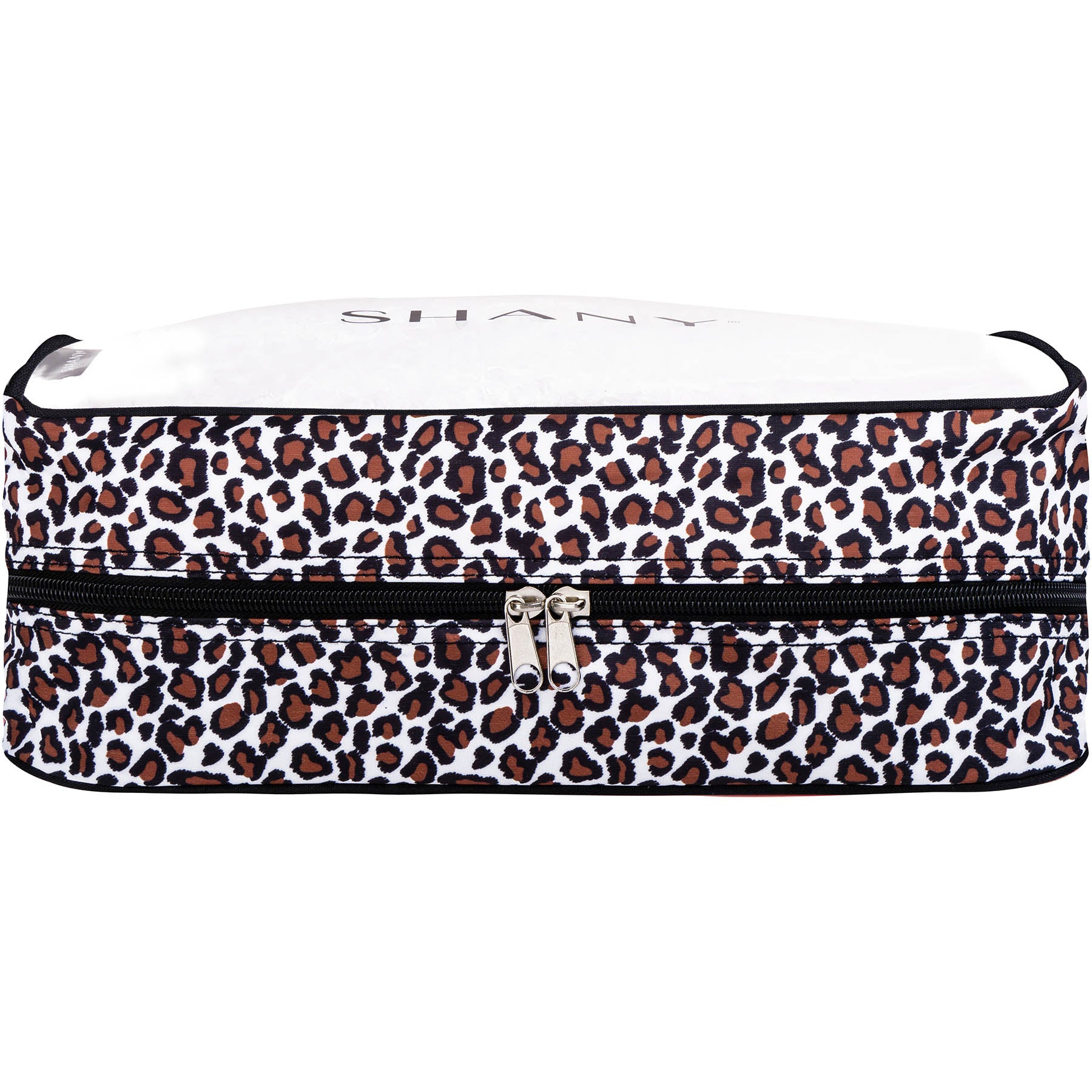 Clear PVC Medium Cosmetics Organizer Bag - Waterproof Travel Makeup Pouch for Toiletries, Brushes & Skincare - Perfect for Home, Gym, Vacation & Airplane Carry-On