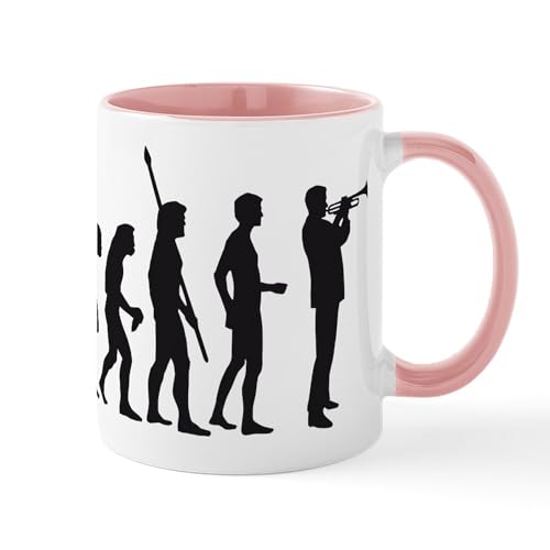 White/Pink Inside - Evolution Trumpet Player Mug