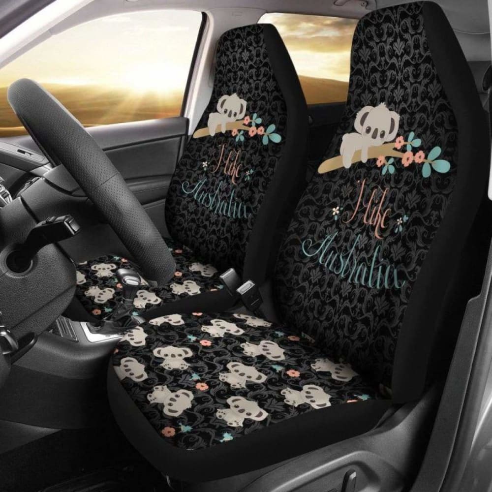 Premium Australia Koala Car Seat Covers - Universal Fit for Most Vehicles (9 Sizes) - Durable & Stylish Protection for Cars, SUVs & Trucks - Perfect for Road Trips, Daily Commutes & Pet Owners