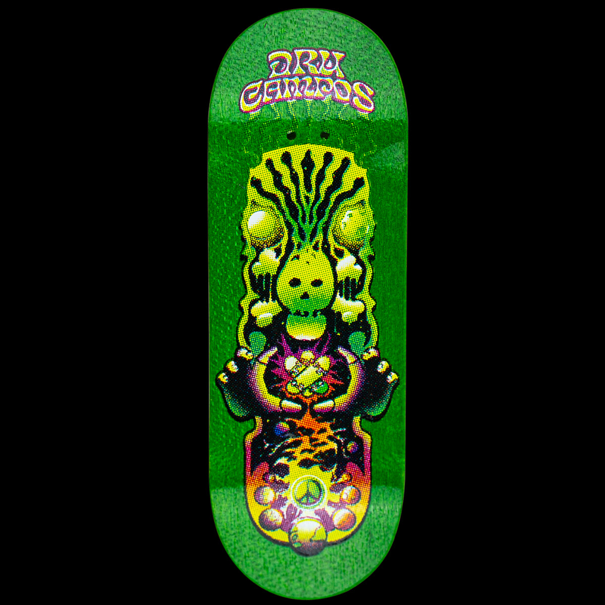 Blackriver Fingerboard Deck - Dru Campos Portal Call | Professional Finger Skateboard for Tricks & Stunts | Perfect for Skateboard Enthusiasts & Collectors