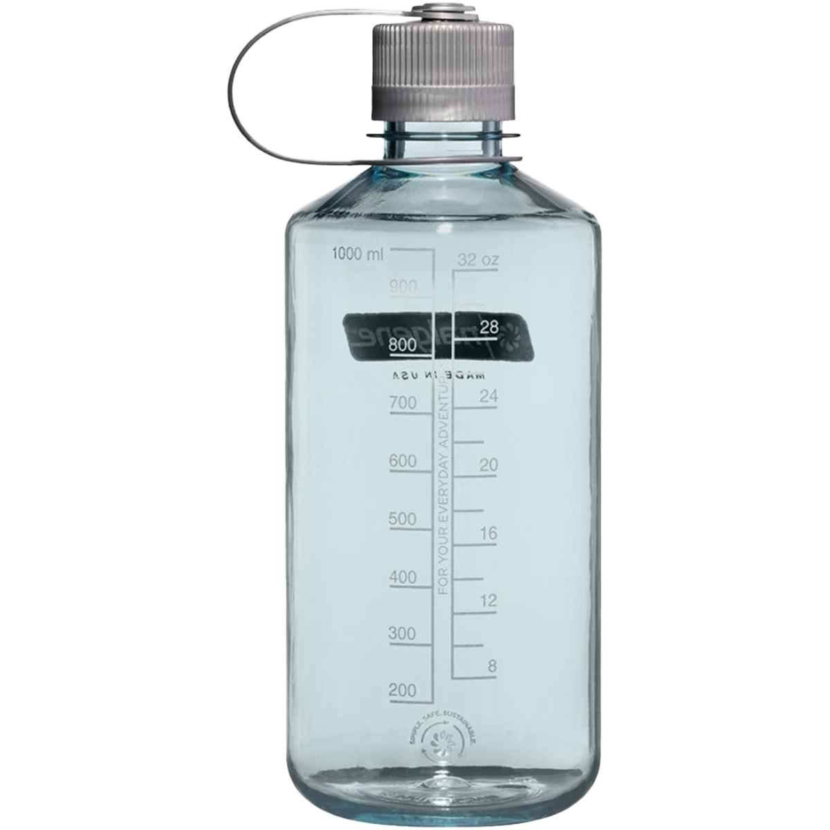 32 oz Narrow Mouth Sustain Water Bottle - BPA Free, Leak Proof Stainless Steel Water Bottle for Hiking, Gym & Outdoor Activities