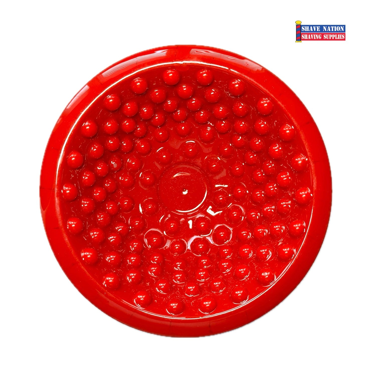 Shave Nation BUMPY INDESTRUCTIBOWL - Premium Shaving Lather Bowl for Men with Non-Slip Grip - Perfect for Wet Shaving, Barber Shops & Home Grooming
