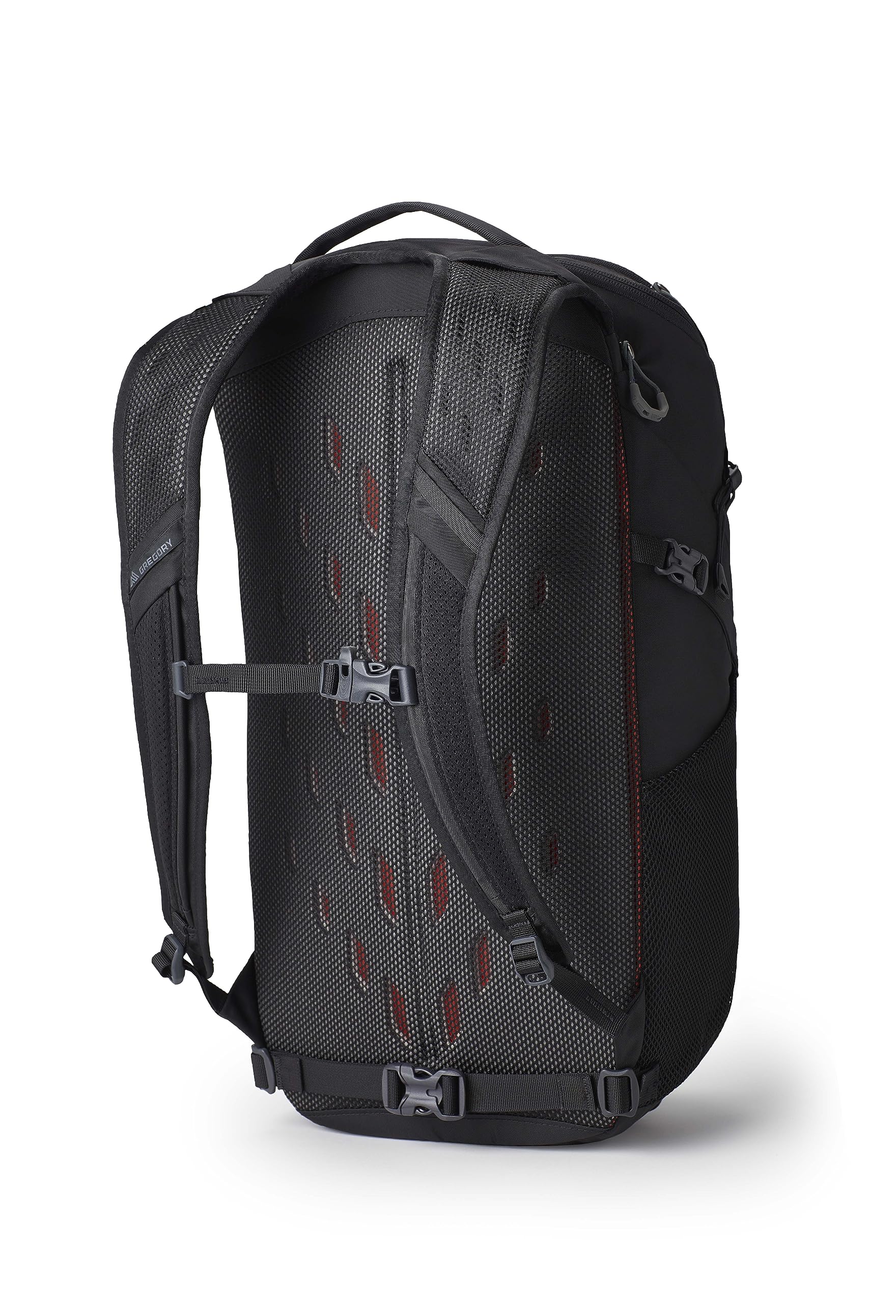 Gregory Nano 24 Unisex Commuter Backpack - Lightweight Laptop Daypack for Work & Travel - Water-Resistant Obsidian Black - Perfect for Office, College & Outdoor Adventures