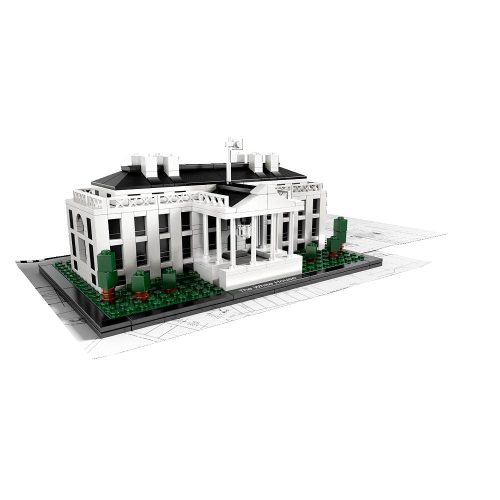 LEGO Architecture White House Building Kit (21006) – Collectible Model Set for Adults & Kids, Perfect for Home Decor, Office Display & Gift Giving