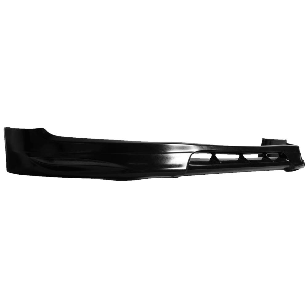 IKON MOTORSPORTS Front Bumper Lip Spoiler for 2010-2013 Kia Optima | DS Style PU Polyurethane Black Front Splitter | Enhances Aerodynamics & Sporty Look | Perfect for Car Enthusiasts & Street Racing