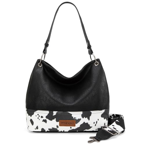 Cow Print Black