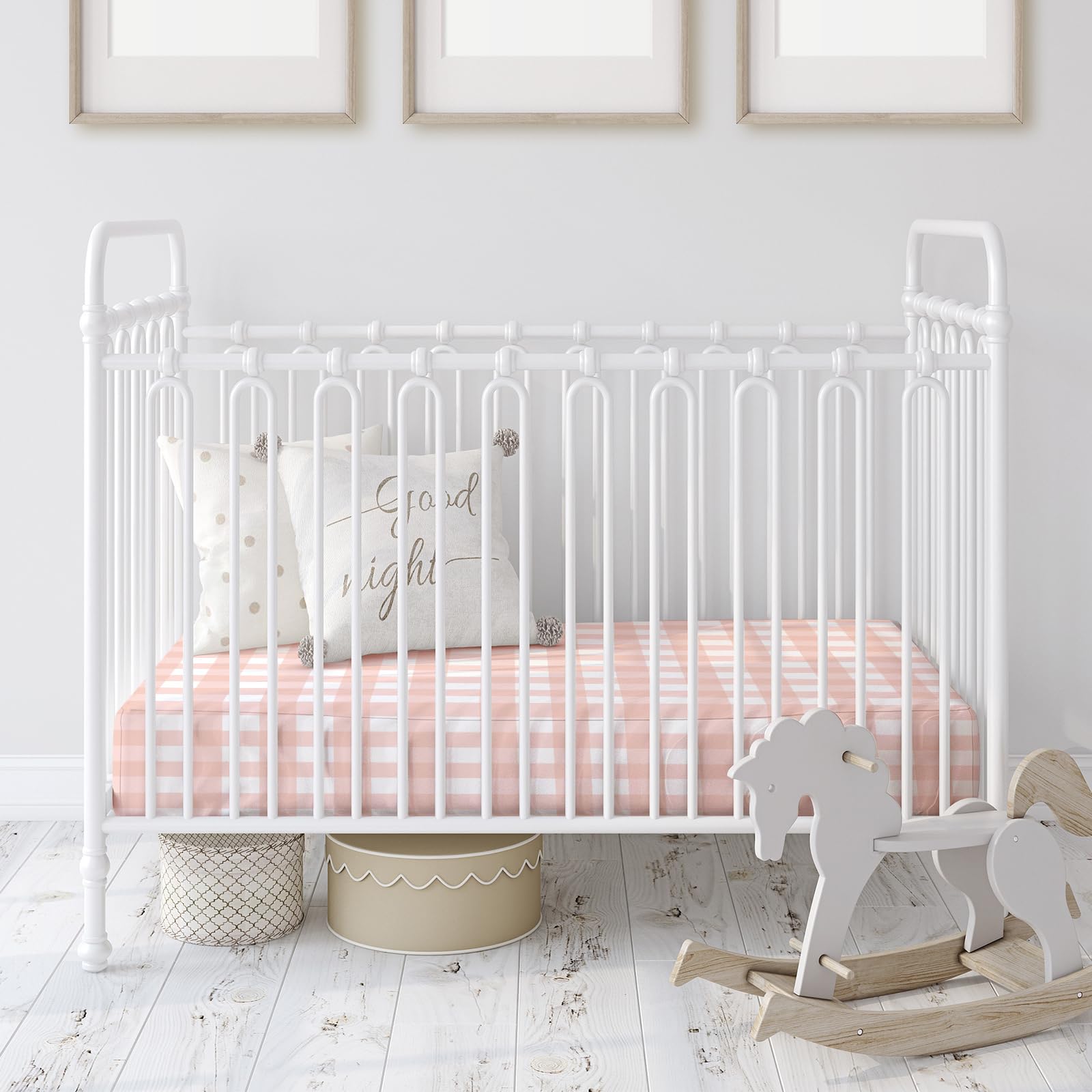 Peryiter 4 Pack Soft Baby Crib Sheets - 52