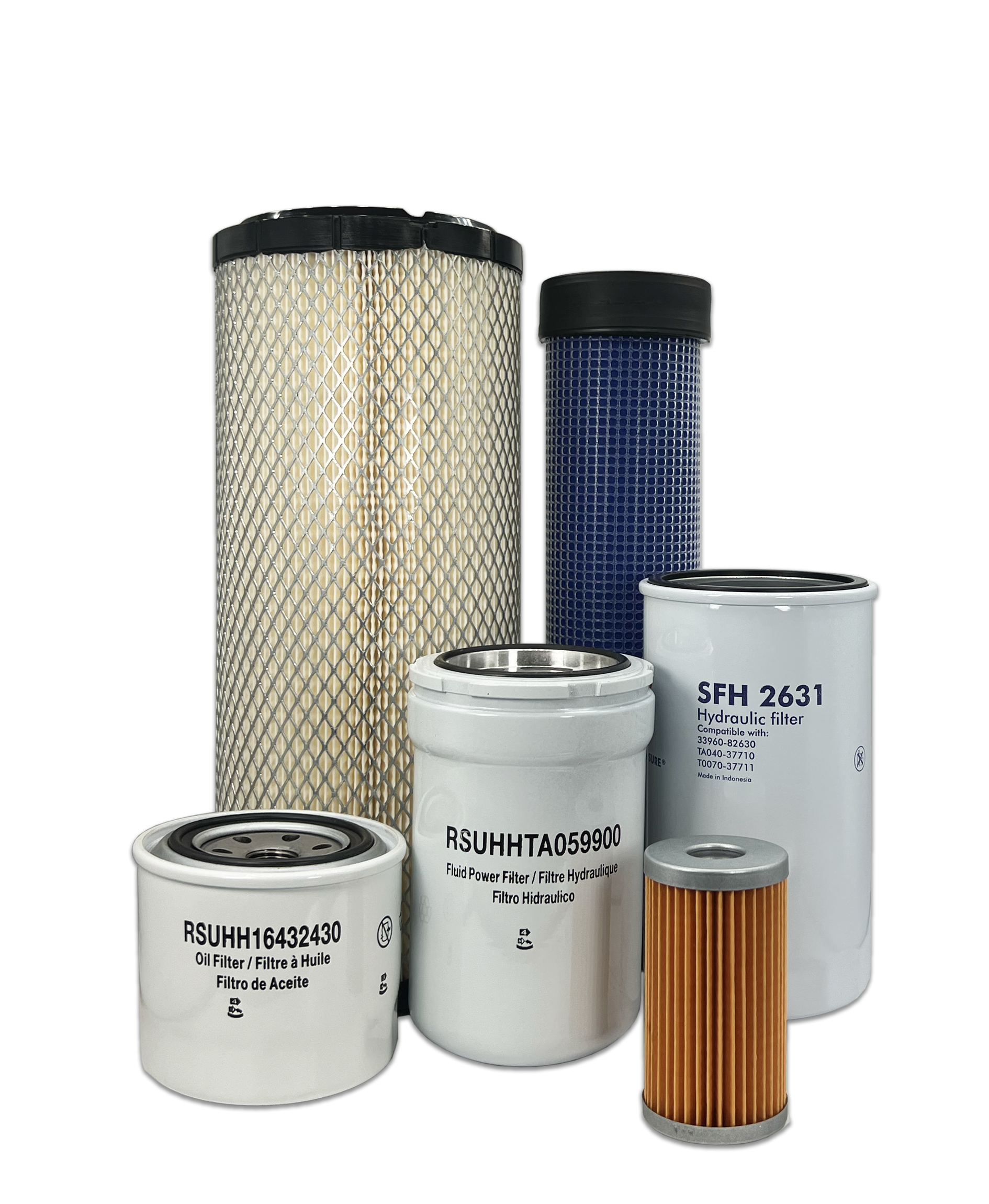 HERO® Maintenance Filter Kit for Kubota L5240HST Tractor - Air, Oil & Fuel Filters Replacement Set - Perfect for Tractor Maintenance & Farming Equipment Care