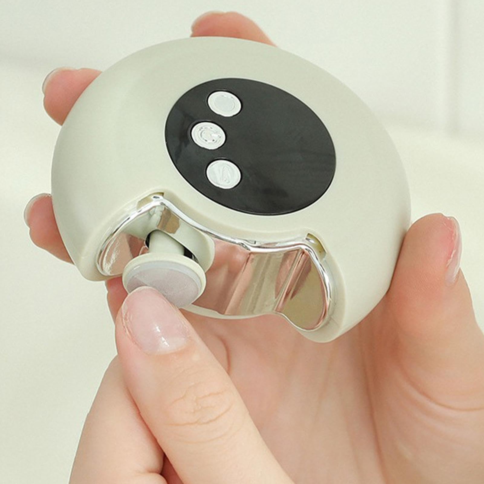 Electric Baby Nail Trimmer & Automatic Nail Filer - Safe Nail Clippers for Infants, Toddlers, Kids, Adults & Seniors | Gentle Nail Care for Newborns & Elderly at Home or Travel