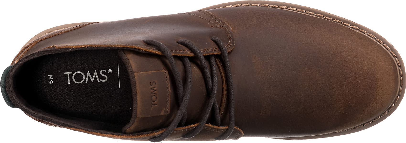 TOMS Men's Navi Boot - Comfortable & Stylish Leather Ankle Boots for Casual Wear, Work & Outdoor Activities