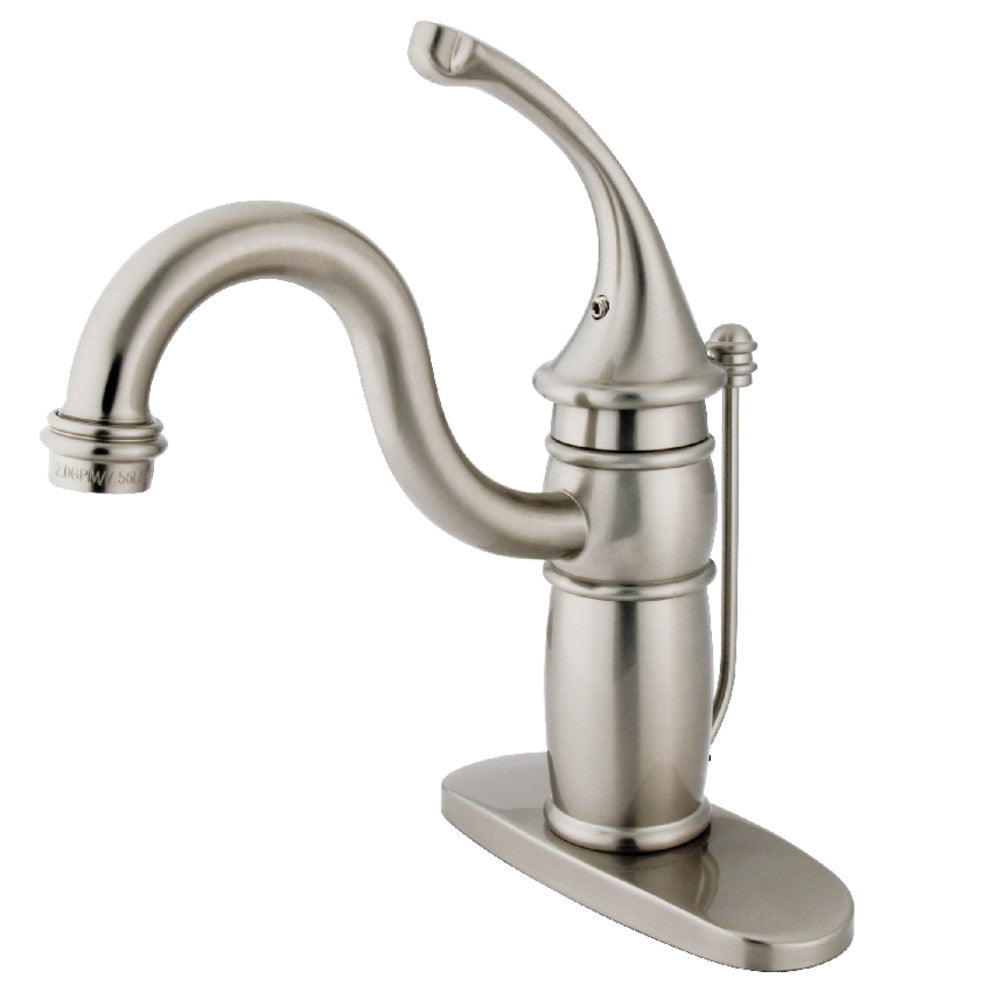 Kingston Brass KB1408GL Georgian Single Handle Bathroom Faucet with Pop Up Drain
