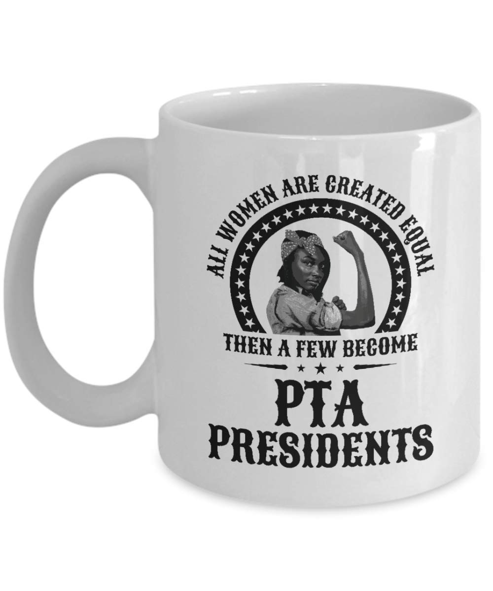 Custom PTA President Coffee Mug - Best Gift for Mom & Teacher Appreciation - Ideal for Parent Teacher Organization Meetings & School Events