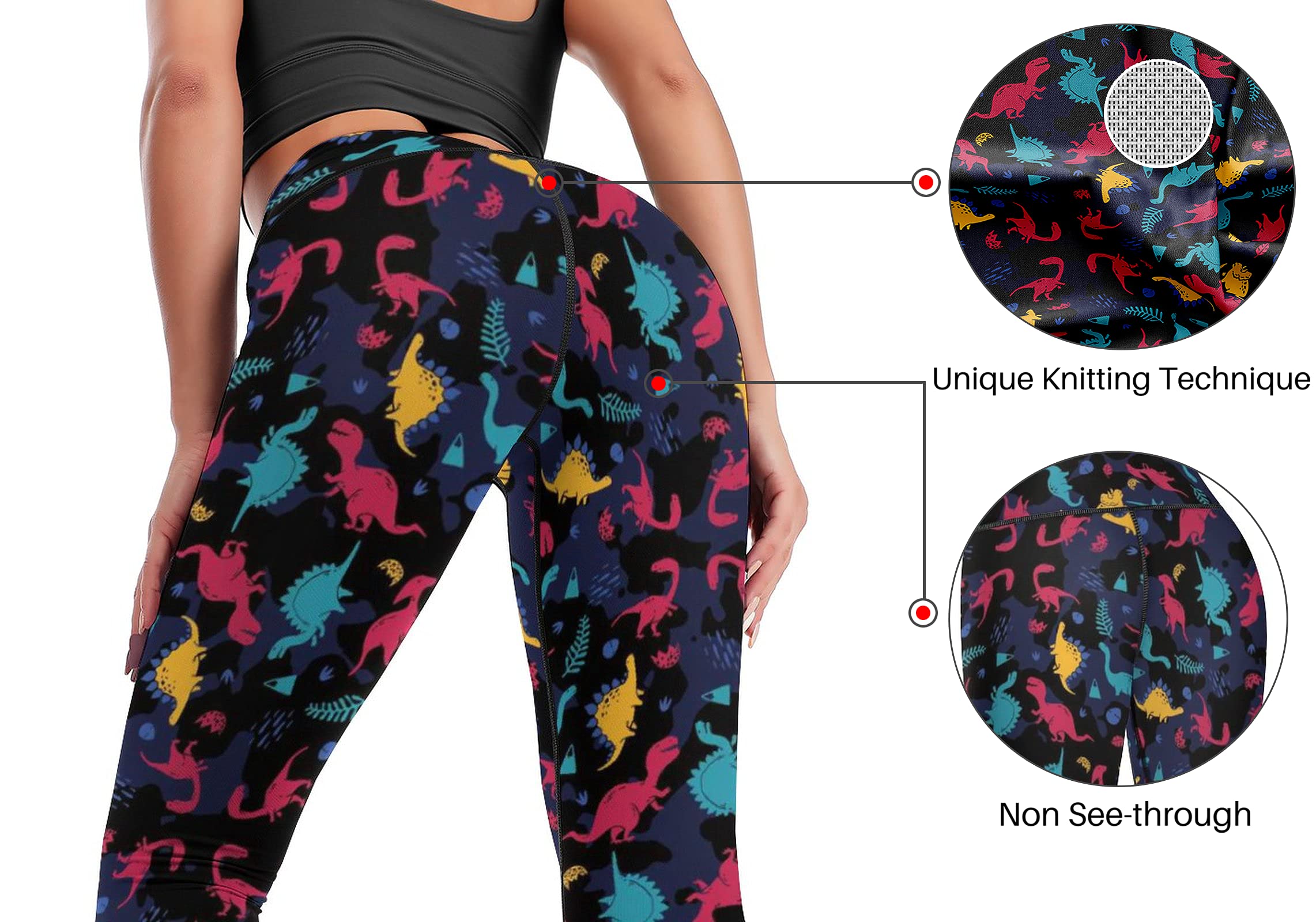 Cerburny High Waisted Yoga Pants for Women - Tummy Control Workout Leggings, Gym Athletic Spandex Pants for Running, Pilates & Lounge Wear